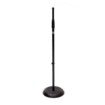 Yorkville MS-603B Round Base Mic Stand, Black