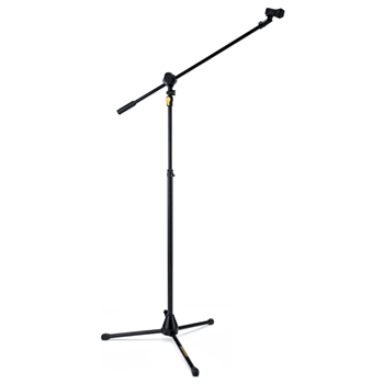 Hercules MS632BPLUS Ez Grip Height Adjustment Tripod Mic Stand With Boom Arm