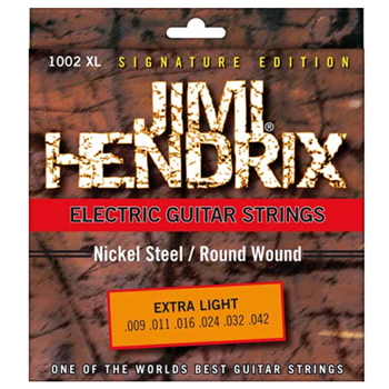 Jimi Hendrix 1002XL Nickel Round Wound .009-.042 Made In Germany Guitar Strings