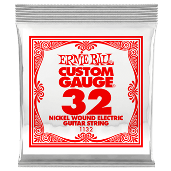 Ernie Ball 1132 .032w Nickel Wound Single String