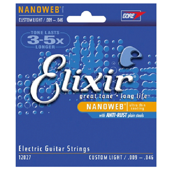 Elixir 12027 9-46 Electric Guitar nanoweb strings