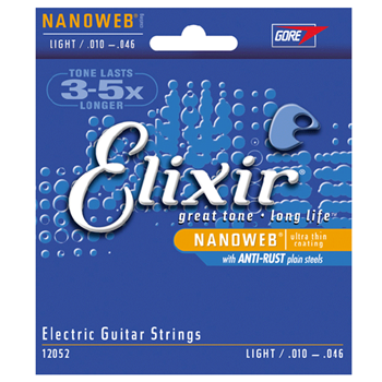 Elixir 12052 Accessory Elixer 10-46 Nanoweb LIght Electric Strings