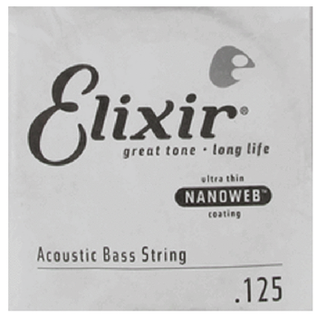 Elixir 15825 Acoustic Bass- Nanoweb-.125 - Single String