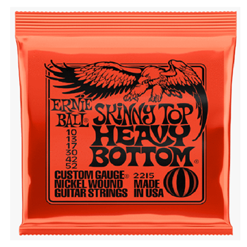 Ernie Ball 2215EB 10-52 - Skinnyt/heavyb Electric Strings
