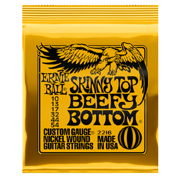 Ernie Ball 2216EB Skinny Top Beefy Bottom Slinky 10-54 Electric Strings