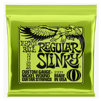 Ernie Ball 2221EB Regular Slinky - 10-46 - Electric Strings