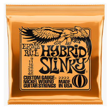 Ernie Ball 2222EB Hybrid Slinky - 9-46 - Electric Strings