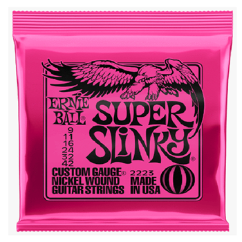 Ernie Ball 2223EB Super Slinky 09-42 - Electric Strings