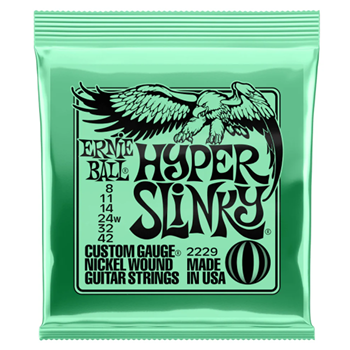 Ernie Ball 2229EB Hyper Slinky 8-42 Electric Guitar Strings