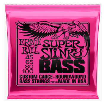 Ernie Ball 2834EB Super Slinky - 45-100 - Bass Strings