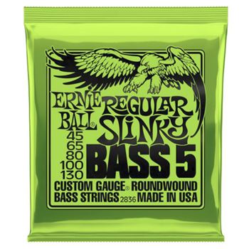 Ernie Ball 2836EB Slinky '5' - 45-130 - Bass Strings