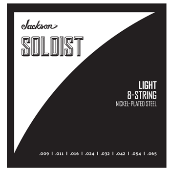 Jackson 2990965008 Soloist Strings 8-String - Light 9-65