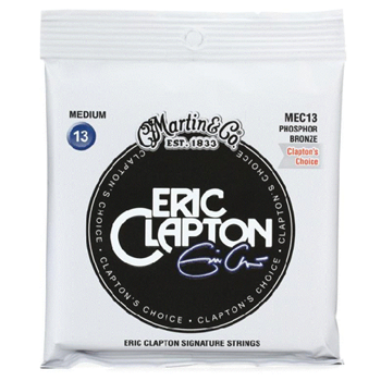 Martin 41Y19MEC13 Eric Clapton's Choice Guitar Strings - Medium Gauge 13 - 56