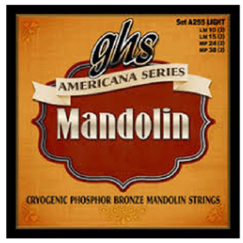 GHS LM16 Plain Steel Loop End Mandolin Single String