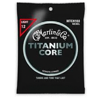 Martin MTCN160 Titanium Strings .012 - .055 - Light