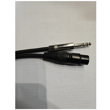 BRTB ATRSM-F-3 Artist Series TRS 1/4" Male to XLR Female Balanced Cable - 3 ft