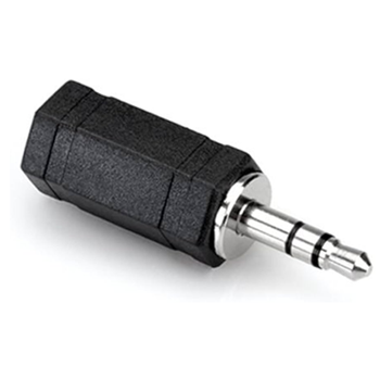Hosa GMP-500 Adapter, 2.5 mm TRS to 3.5 mm TRS