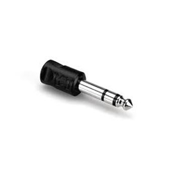 Hosa GPM-103 Adapter, 3.5 mm TRS to 1/4 in TRS