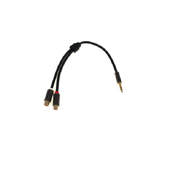 Link Audio LP237Y Premium 1/8 Trs To 2 Rca Female