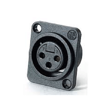 Neutrik NC3FPP Xlr Female Panel Mount