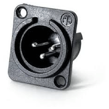 Neutrik NC3MPP Xlr Male Plastic Plate Mount