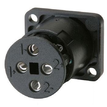 Neutrik NL4MP 4 Pole Speakon Panel Connector