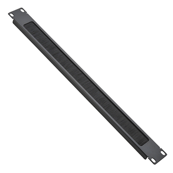 Syncsystem SSYS-1BP 1 U Rack Mount Brush Plate For Cable Pass-Through