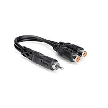 Hosa YRA-104 Y-Cable Rca To Dual Rcaf