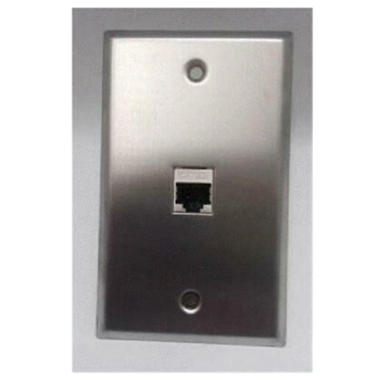 BRTB GP1-RJ45FF Single Rj45 Gang Decora Plate
