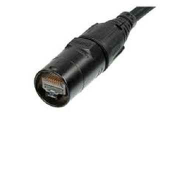 Neutrik NE8MC-B Ethercon Cable Connector Carrier - Black Cover Version