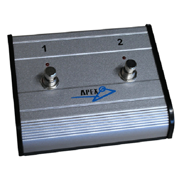 Traynor AFS2 Dual Latched Footswitch W/ 10' Cable