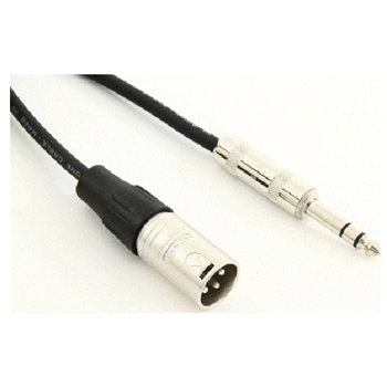 BRTB ATRSM-M-6 Artist Series TRS" 1/4 Male to XLR Male Balanced Cable - 6 ft