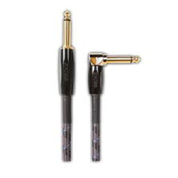 Boss BIC-10A 1/4" Straight to Right Angle Instrument Cable - 10ft