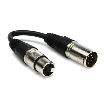 Chauvet DMX-3F5M DMX Female 3-Pin to DMX Male 5-Pin Cable - 6 ft
