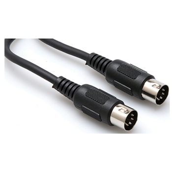 Hosa MID-303BK MIDI Cable 5-pin DIN - 3 ft