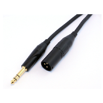 Yorkville PC-15XPMSS1 Studio One Balanced XLR Male To 1/4 TRS Mable Cable - 15 ft