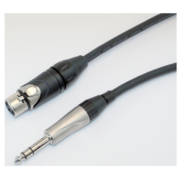 Yorkville PC-6XPSDLX DlX Series Balanced XLR-F To TRS Cable - 6 Foot