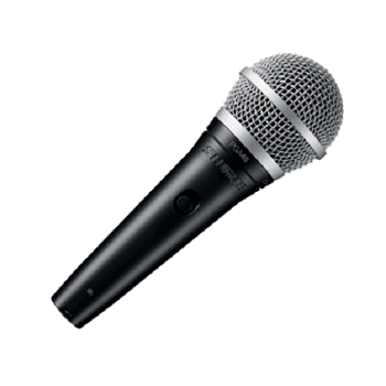 Shure PGA48-QTR Cardioid Dynamic Vocal Microphone with 1/4'' Cable