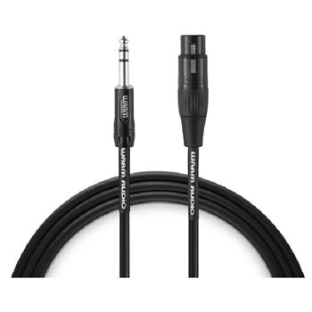 Warm Audio PRO-XLRF-TRSM-3 Pro Series Studio & Live Xlrf-Trsm Cable - 3'