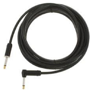 D'Addario PW-AMSGRA-20 American Stage Right Angle Instrument Cable - 20 ft