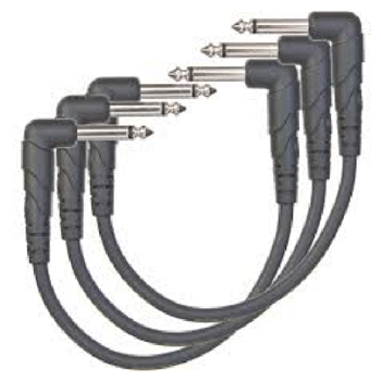 D'Addario PW-CGTP-305 Classic Series Instrument Cable - 6 inch  (3pk)