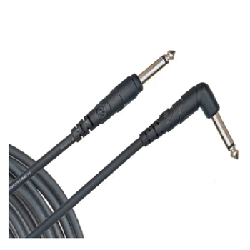 D'Addario PW-CGTRA-20 Classic Series Instrument Cable Right Angle- 20 ft