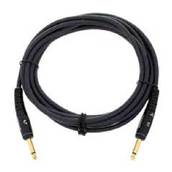D'Addario PW-G-15 Straight Instrument Cable Gold-plated - 15 ft