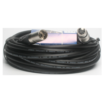 BRTB X5DMX-15 XCalibur Series DMX Male to DMX Female 5-Pin Cable - 15 ft