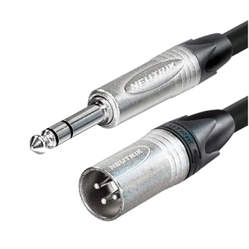 BRTB XTRSM-M-15 XCalibur Series TRS 1/4" Male to XLR Male Balanced Cable - 15 ft