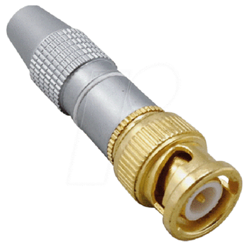 BRTB 461040 Bnc  Plug 9mm Black