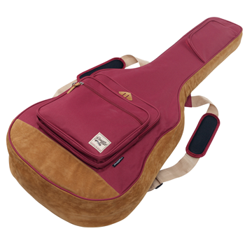 Ibanez IAB541WR Powerpad Designer Dreadnought Acoustic Guitar Gig Bag - Wine Red