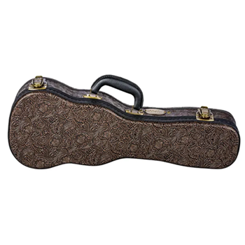 Luna LUN-HS LUS Hard Case Tooled Leather Soprano