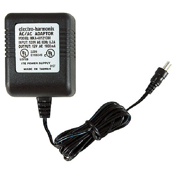 Electro-Harmonix US12AC-1000 US Power Adaptor 12V  1A Compatable with Select Guitar Pedals