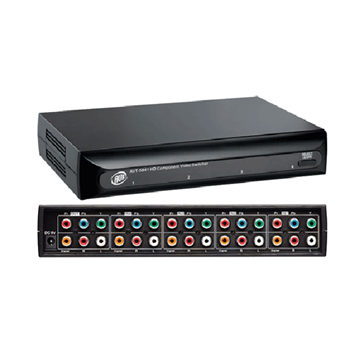 AV-Tool AVT-5841 4x1 Component Video & Stereo Audio Switcher